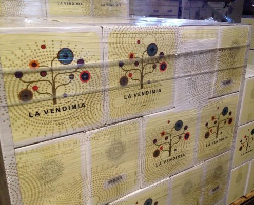 film para embalaje de vino